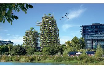 Roxim débute la commercialisation d'Evanesens, deux tours végétalisées de 74 appartements neufs, à Montpellier Consuls de Mer. | Evanesens / Montpellier / Roxim Promotion