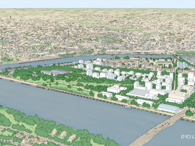 Ile de Nantes : un nouveau plan guide pour le sud-ouest, entre nature, mixité et co-construction
