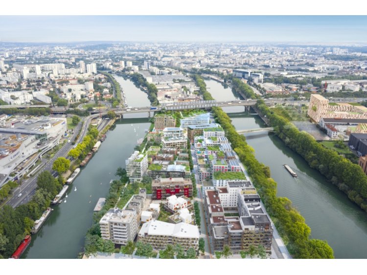 Paris 2024 : étape charnière pour l'Ecoquartier Fluvial de L'Ile-Saint-Denis