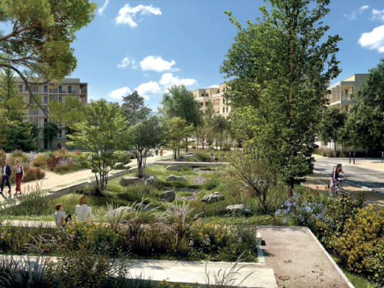 Annemasse lance les travaux de la ZAC EcoQuartier Chteau Rouge