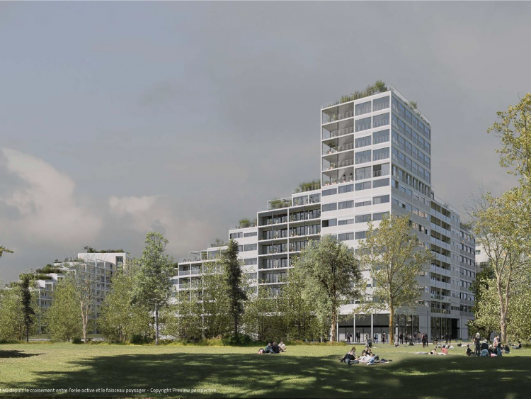 Emerige et Valophis vont réaliser un projet immobilier de 38 000 m² sur la ZAC Ivry Confluences à Ivry-sur-Seine | Avenue de l'Industrie / Ivry-sur-Seine / Emerige