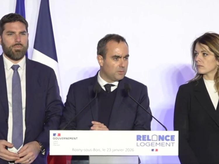 Sébastien Lecornu plan relance logement