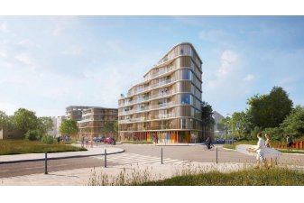 Spie Batignolles Immobilier et Projectim vont réaliser un des îlots de la ZAC Grand Large de Dunkerque d'ici fin 2025. | ZAC Grand Large / Dunkerque / Spie Batignolles Immobilier & Projectim