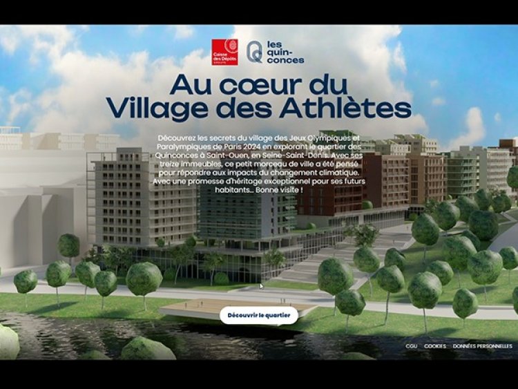 Village des Athlètes à Saint-Ouen-sur-Seine : le futur de l'immobilier neuf révélé en 3D