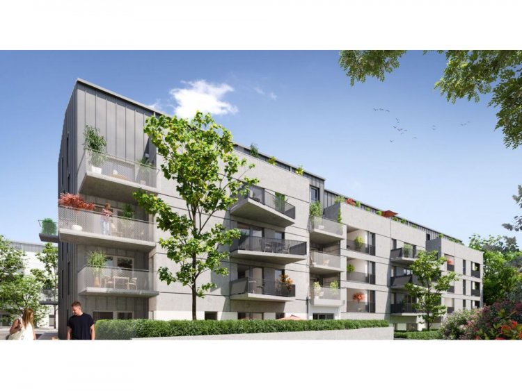 Le promoteur dijonnais, Voisin Immobilier, commercialise une opération certifiée et durable de logements neufs, rue des Marmuzots à Dijon.