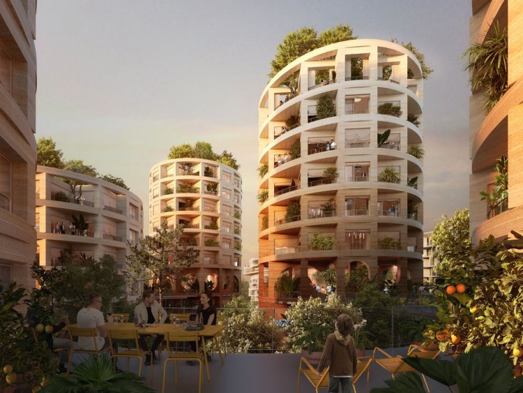 C'est le projet de Pitch Immo et Proméo qui a été retenu pour le site de la future Folie architecturale Manuguerra à Montpellier. | Folie Manuguerra / Montpellier / Pitch Immo et Proméo