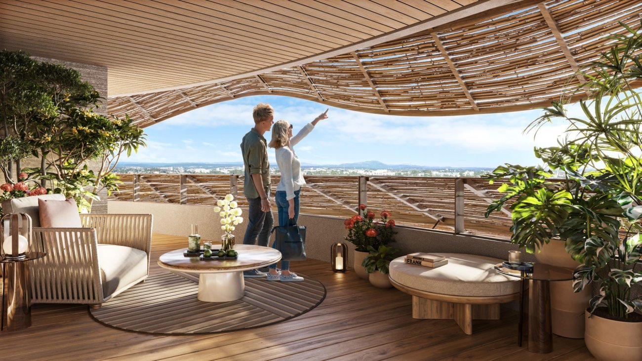 Oasis : diaporama de cette nouvelle Folie Architecturale de la ZAC Ovalie de Montpellier