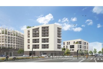 Senioriales a ouvert une résidence senior de 79 appartements neufs sur la rive droite de Bordeaux en Gironde. | Bordeaux Deschamps / Bordeaux / Senioriales