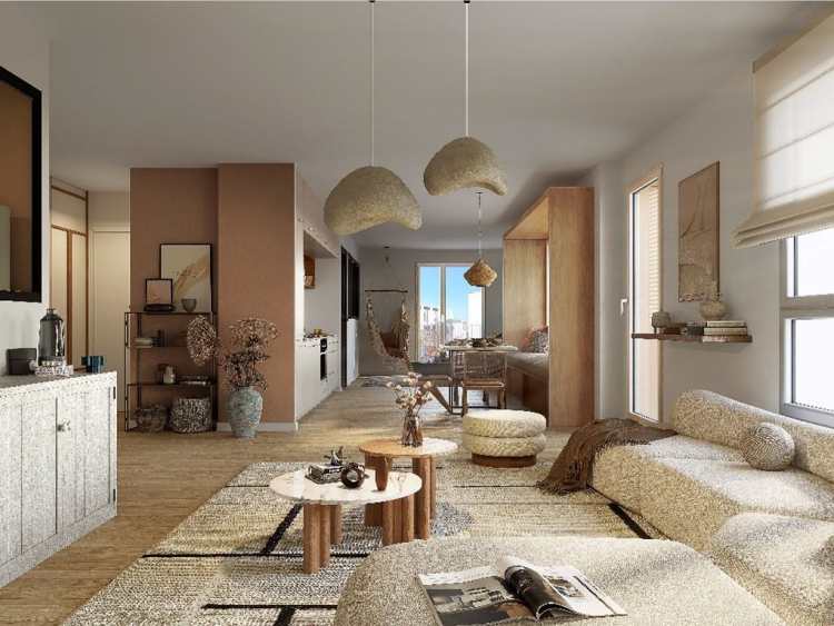 La première concrétisation de l'offre de lofts à configurer de Bouygues Immobilier verra le jour dans l'écoquartier Ginko à Bordeaux. | Les Lofts du Lac / Bordeaux / Bouygues Immobilier
