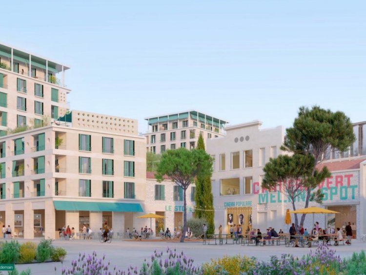 projet immobilier neuf Marseille Château vert
