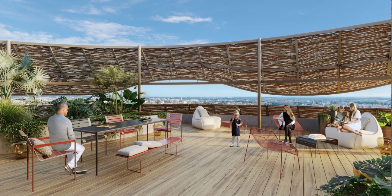 Oasis : diaporama de cette nouvelle Folie Architecturale de la ZAC Ovalie de Montpellier