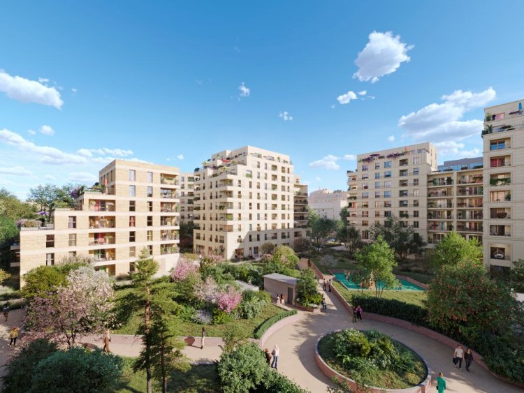 La r&eacute;sidence &laquo; Rythmes &raquo; &agrave; Clichy-la-Garenne, un programme immobilier neuf sign&eacute; BNP Paribas Immobilier Promotion, au c�ur du projet &Icirc;lot Sellier.