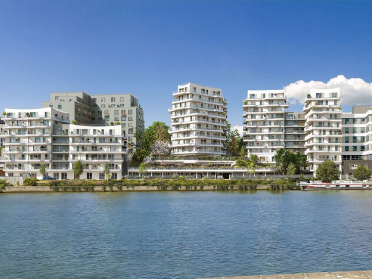 Les deux programmes B1 et MODUL’AIR en chantier sont en train de transformer la ZAC du Port à Choisy-le-Roi avec 785 logements en bord de Seine.
