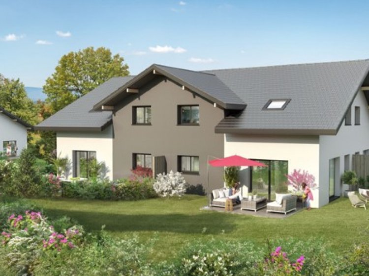 Haute-Savoie : vivre comme dans une maison près de Genève grâce au duplex jardin