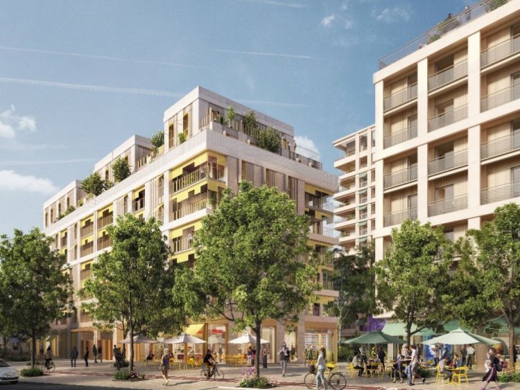 Le site des Diables Bleus, à Nice, accueillera un nouveau quartier mixte avec logements neufs, commerces, espaces verts et services de proximité.