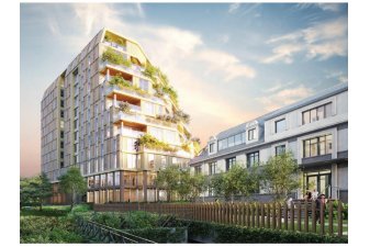La construction bois à Rennes et sa métropole se développe fortement à l'image du projet Horizon Bois dans le quartier EuroRennes. | Horizon Bois / Rennes / Lamotte & Architecture Plurielle