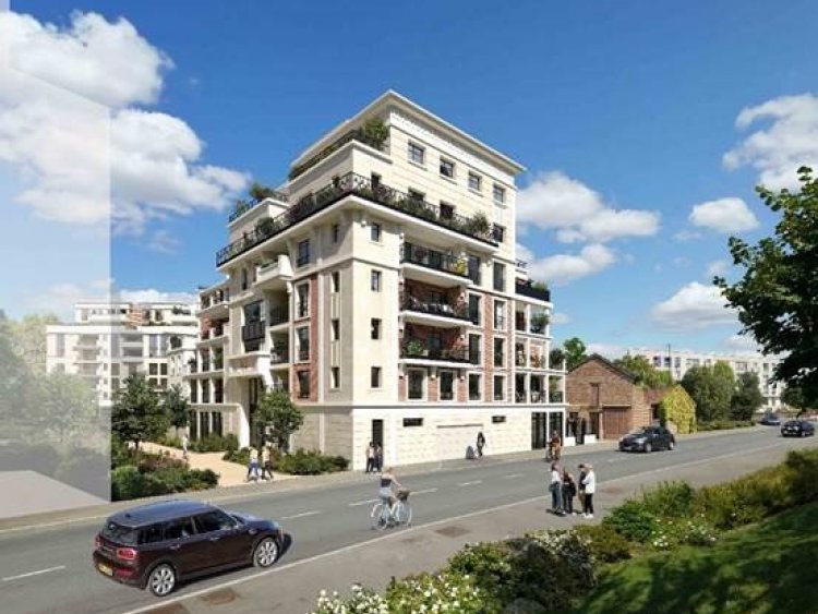 Nouvel écoquartier à Villeneuve-la-Garenne : Eiffage Immobilier conjugue modernité et durabilité pour un cadre de vie d'exception.