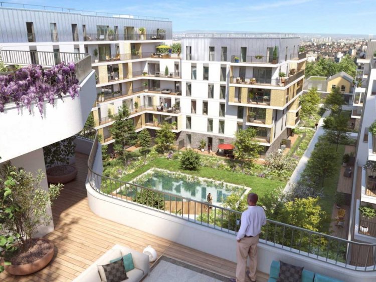 Eiffage Immobilier multiplie les livraisons dans le quartier de Buzenval à Rueil-Malmaison en région parisienne. | O Domaine / Rueil-Malmaison / Eiffage Immobilier