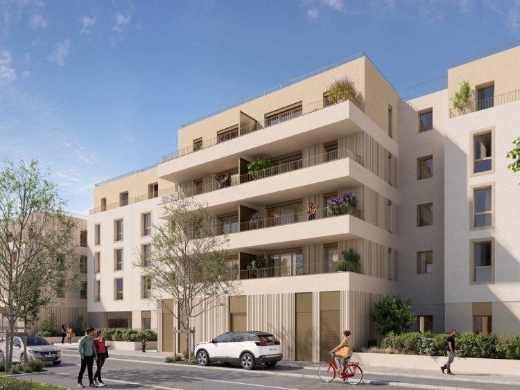 Le Parc du Ch&acirc;teau, nouvelle r&eacute;sidence d�OGIC &agrave; La Celle-Saint-Cloud, s�int&egrave;gre au futur quartier C�ur de Ville.