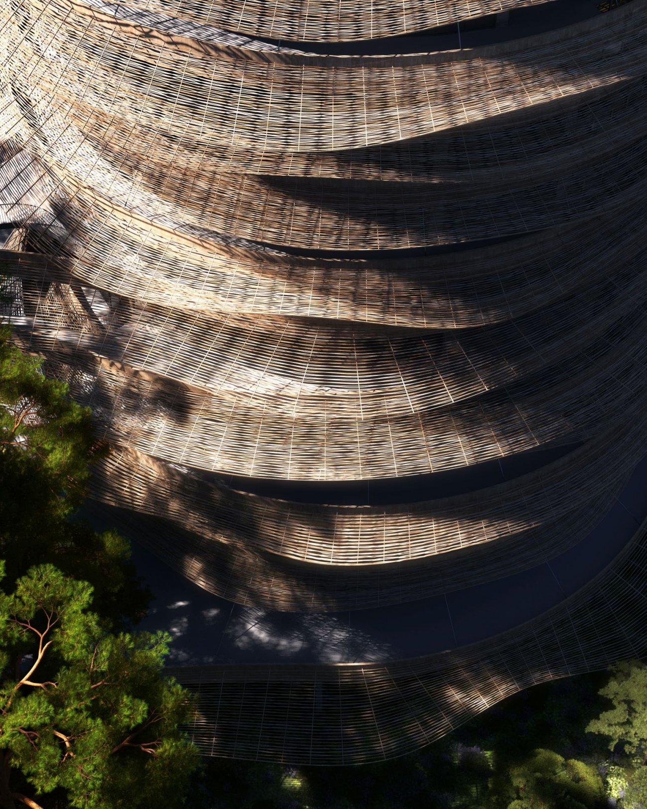 Oasis : diaporama de cette nouvelle Folie Architecturale de la ZAC Ovalie de Montpellier