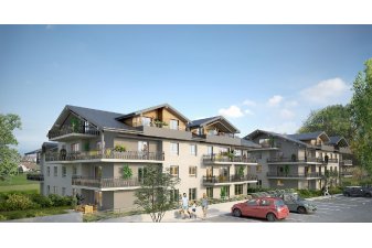 40 appartements neufs à vendre sur les hauteurs de Thonon-les-Bains