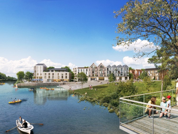 Nexity façonne l'avenir urbain avec Archipel à Hérouville-Saint-Clair, laboratoire du label BBCA Quartier, pour une ville plus durable.