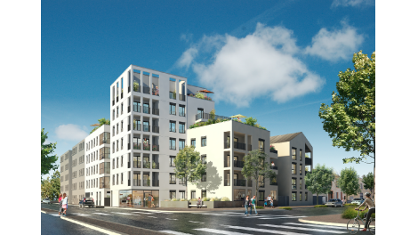 Investissement locatif à Villeurbanne : programme immobilier neuf pour investir Bloom 6 à Villeurbanne