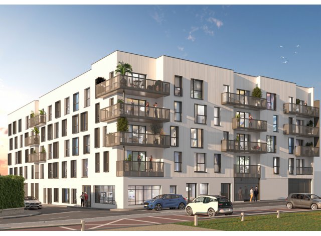 Programme immobilier neuf éco-habitat Agora à Mérignac