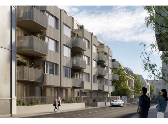 Programme immobilier neuf éco-habitat E[a]st Opéra à Mulhouse