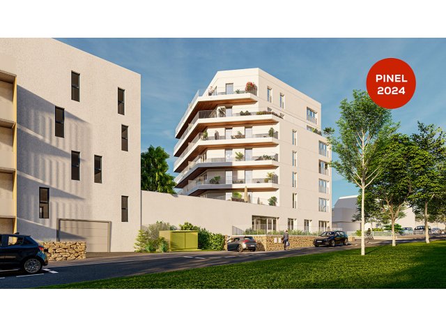 Investissement locatif  Larmor-Baden : programme immobilier neuf pour investir Origine  Vannes