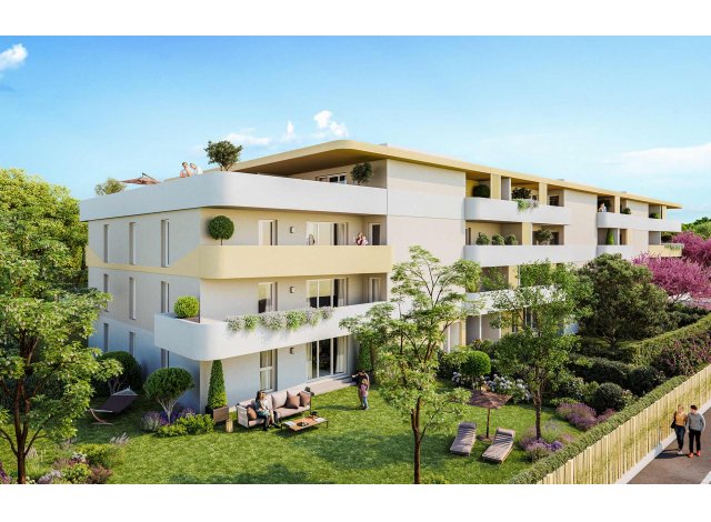 Programme immobilier neuf �co-habitat Symbiose � Marignane