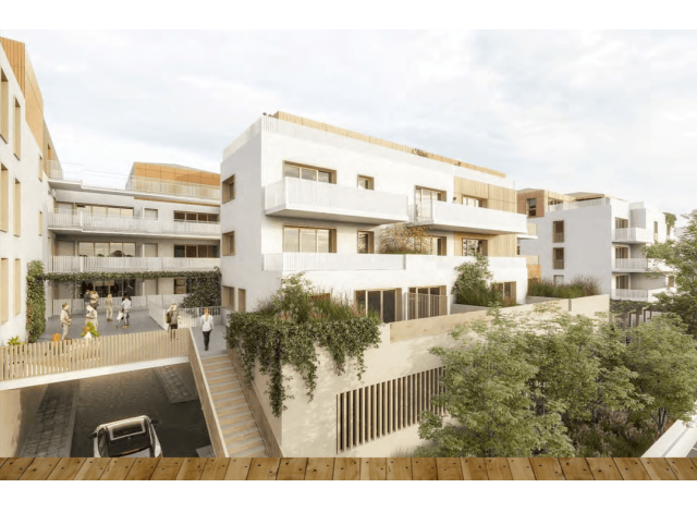 Programme immobilier neuf éco-habitat Saint-Paul Tout à Pieds à Saint-Paul-lès-Dax