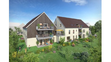 Programme immobilier neuf éco-habitat L'Antaïs à Erstein