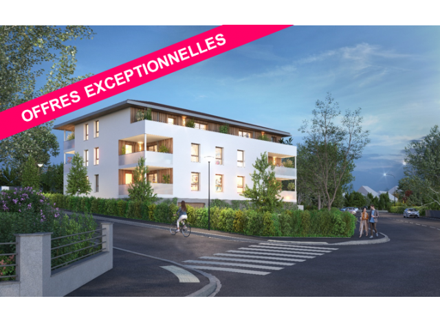 Investissement locatif en Alsace : programme immobilier neuf pour investir L'Epure  Mulhouse