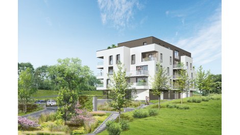 Investissement locatif en France : programme immobilier neuf pour investir Les Frisons à Brunstatt