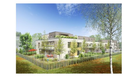 Programme immobilier neuf éco-habitat Les Soieries à Rixheim