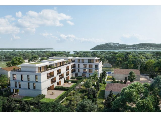 Programme immobilier neuf éco-habitat La Closerie de l'Alivu à Porto-Vecchio