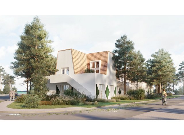 Logement neuf Hardelot-Plage : VILLAS HÉRISSON