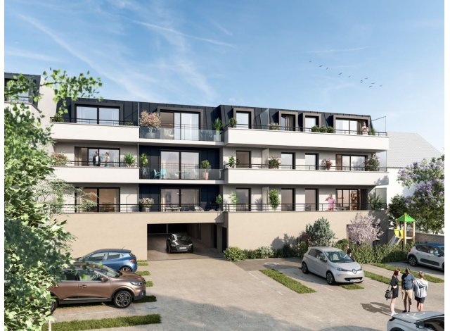 Investissement locatif dans l'Essonne 91 : programme immobilier neuf pour investir Sénoy  Quincy-sous-Senart