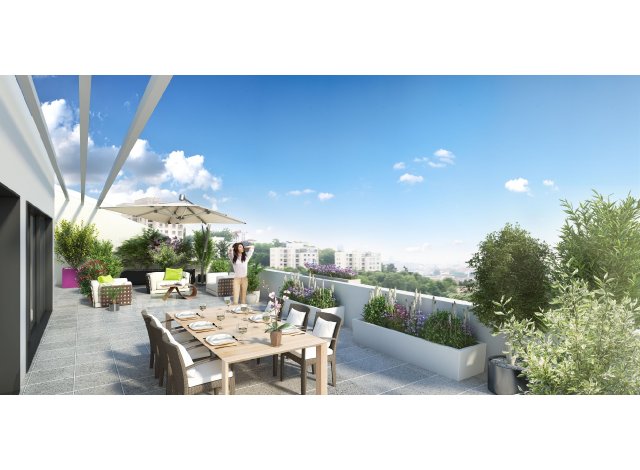 Investissement locatif dans les Hauts de Seine 92 : programme immobilier neuf pour investir L'Acacia  Antony