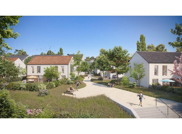 Investissement locatif en France : programme immobilier neuf pour investir Les Terrasses de la Dhuys  Esbly