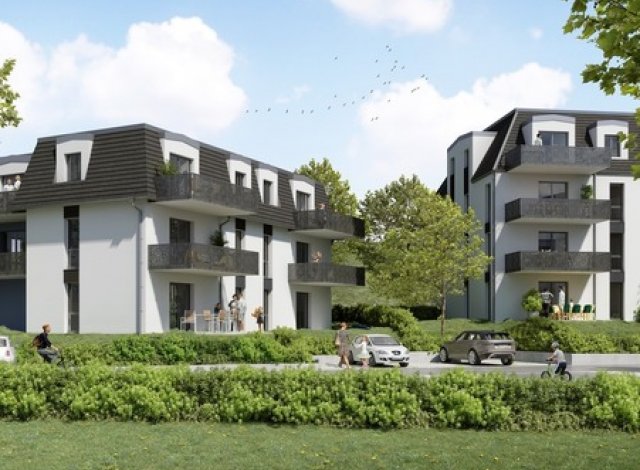 Programme immobilier neuf éco-habitat Nouvel r à Pfastatt