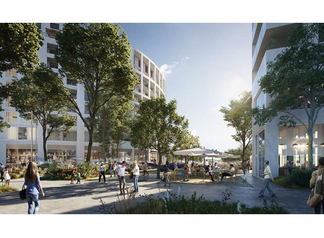 Investissement locatif en Gironde 33 : programme immobilier neuf pour investir Quai Neuf - Otago & Callao à Bordeaux