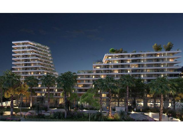 Programme immobilier neuf éco-habitat Oasis à Nice