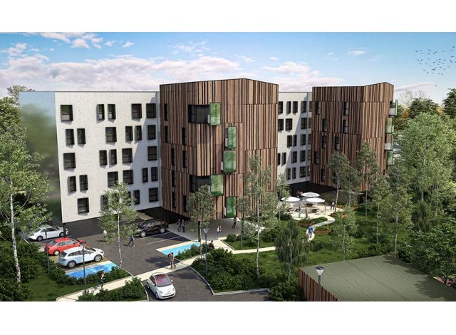 Programme immobilier neuf éco-habitat Campus Labrousse à Villeneuve-d'Ascq