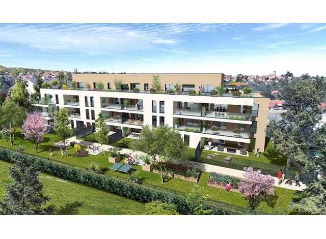 Programme immobilier neuf co-habitat Quiétude  Craponne