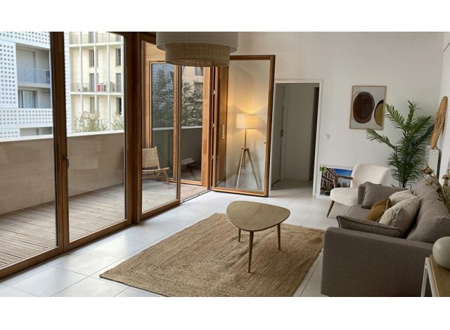 Programme immobilier neuf éco-habitat Coeur Saint Germain à Bordeaux