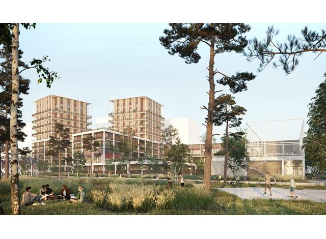 Programme immobilier neuf éco-habitat Oxia à Bordeaux