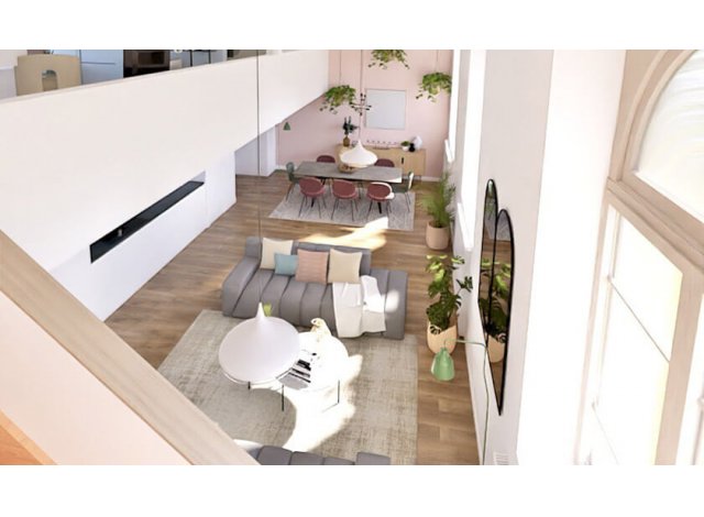 Programme immobilier neuf éco-habitat Hotel des Postes à Strasbourg