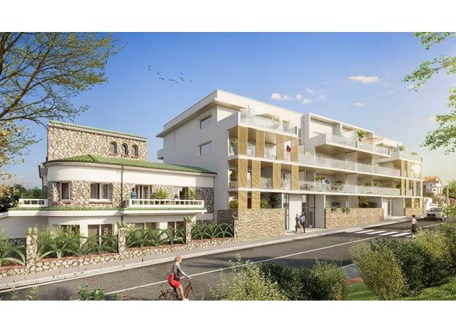 Programme immobilier neuf éco-habitat Les Terrasses d'Agate à Perpignan